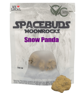 VCC - Spacebuds- Snow Panda Moon Rocks - Indica Hybrid - Hash Rosin - 4G