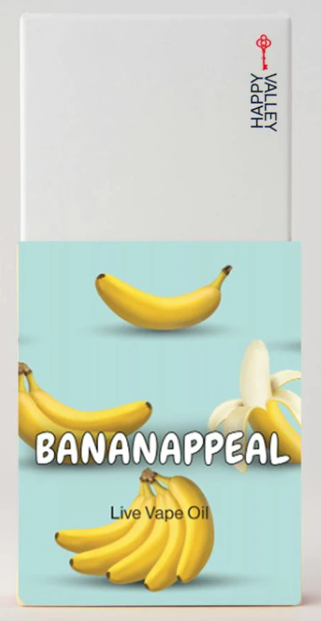 Happy Valley - Bananappeal - 1g Vape Cart - Happy Valley Main Image