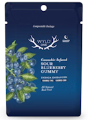 Wyld Ones Sour Blueberry Gummy 100mgTHC100mgCBN