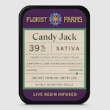 Florist Farms - Infused Live Resin Candy Jack - 5 pack - Preroll