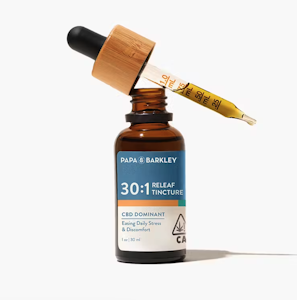 PAPA & BARKLEY - Papa & Barkley 30:1 CBD Releaf Tincture 30ml