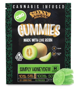Shaman - Shaman - Snacks - Simply Honeydew 2:1 - Gummies - 10pk - 100mg