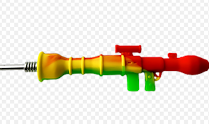 6" Silicone Bazooka Honey Straw