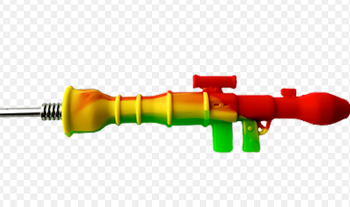 LUV BUDS - 6" Silicone Bazooka Honey Straw