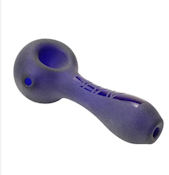4" Grav Sand Blasted Spoon - blue