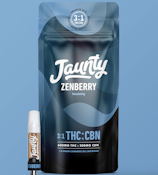 Jaunty - Vape Cart 1g - Zenberry - 3:1 THC:CBN