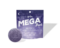 Grön - Mega - Blackberry 1:1 - CBN/THC- Sleepy Indica - 100mg - Edible