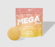 Grön- Mega Pearl- Lemonade - Sativa - 100mg - Edible