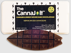 [REC] JerseyCanna | Cannajolt Chocolate Bar | 100mg/10pc