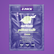 Ayrloom - 2 pk - Pillow Talk - blueberry lavender gummies - 1:1 THC/CBN two 5mg pieces