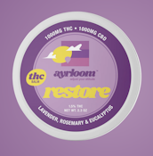 Ayrloom- Restore THC Balm-Lavender, rosemary & eucalyptus