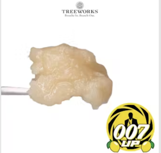 Treeworks - 007UP - 1g Cold Cure Live Rosin - Treeworks