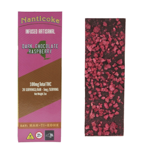 NANTICOKE - NANTICOKE | DARK CHOCOLATE RASPBERRY | 100MG