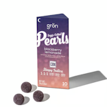 Grön - Pearls - Blackberry Lemonade 1:1:1 - CBD/CBN/THC - Indica - 100mg - Edible