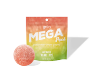 Grön - Mega Pearl - Passion Orange Guava - Hybrid - 100mg - Edible