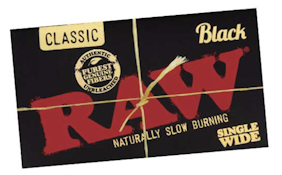 SINGLE WIDE BLACK RAW