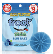 Froot | Sour Single Gummy (100mg) Blue Razz (H)