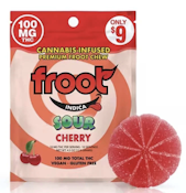 Froot | Sour Single Gummy (100mg) Cherry (I)