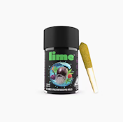 LIME - Infused Prerolls - Purple Zaza - Live Resin & Hash - Lil Limes - 5PK - 3G