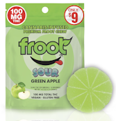 Froot | Sour Single Gummy (100mg) Green Apple (H)