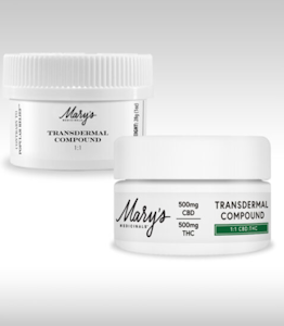 MARY'S MEDICINALS - MARY'S MEDICINALS - Topical - 1:1 - CBD:THC - Transdermal Compound - 500MG