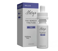 MARY'S MEDICINALS - Tincture - THC Remedy - Relax - 1000MG