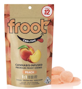 Froot | Gummies (1:1 CBD:THC) Peach (H)