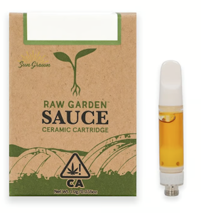 RAW GARDEN - Raw Garden - Sauce - Green Crack - Vape Cart - 1G