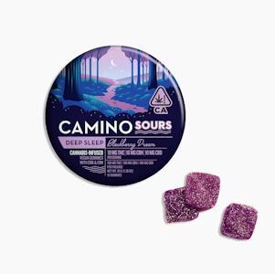 CAMINO - Camino - 'Deep Sleep' Blackberry Dream - 100mg THC/100mg CBN/100mg CBD Sour Gummies - 10pk