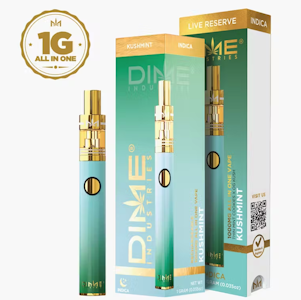 DIME INDUSTRIES - DIME 1G AIO Kushmint Live Reserve Disposable