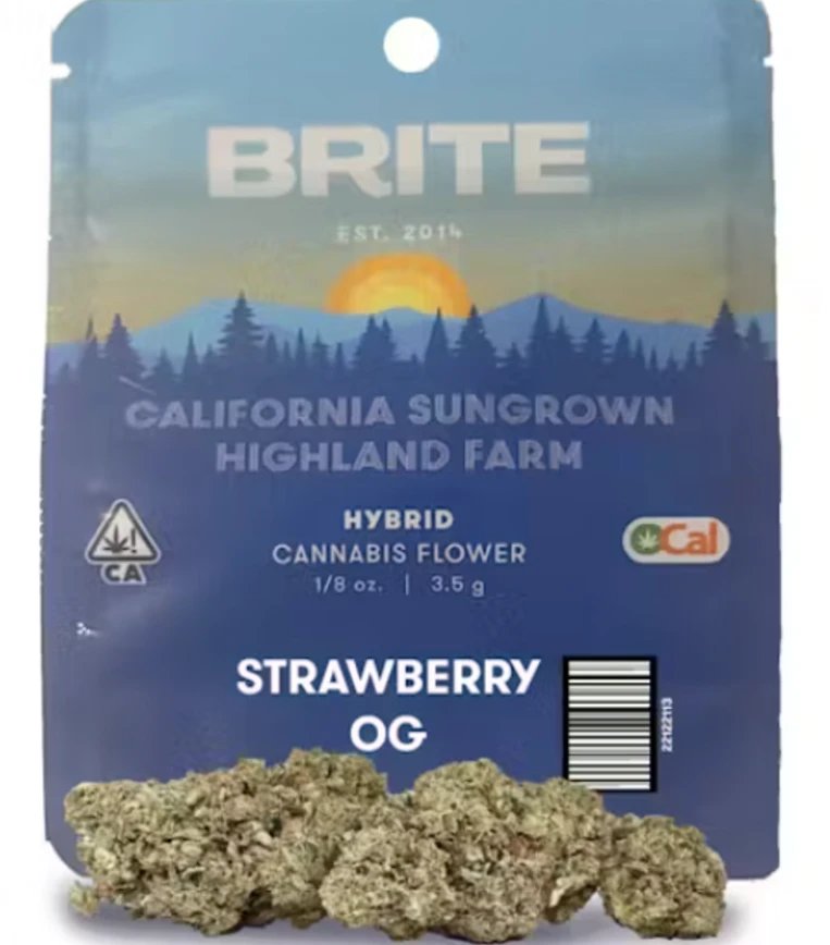 Brite Labs - Brite Labs - HIghLand Ocal Flower - Grape Gushers - 3.5G Main Image