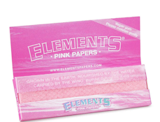 ELEMENTS PINK 1 1/4" Ultra Thin Rolling Papers