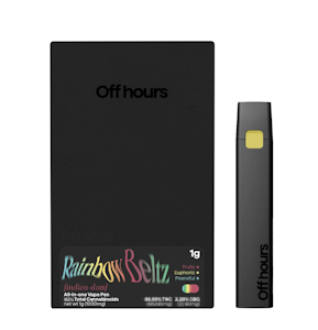 OFF HOURS - Rainbow Beltz - 1g All-In-One Disposable