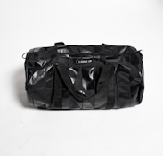 Garment Black Area Pattern Duffel Bag