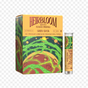 Heirbloom Legacy Flower - Heirbloom - Green Crack - 0.75g Pre-Roll