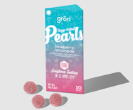 Grön - Pearls - Blueberry Lemonade 3:1 - CBG/THC - 100mg - Edible