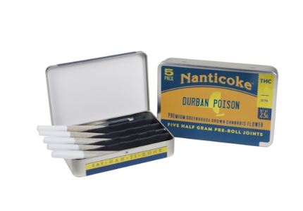 NANTICOKE - Nanticoke | Preroll | Durban Poison | 5-pack | 0.5g