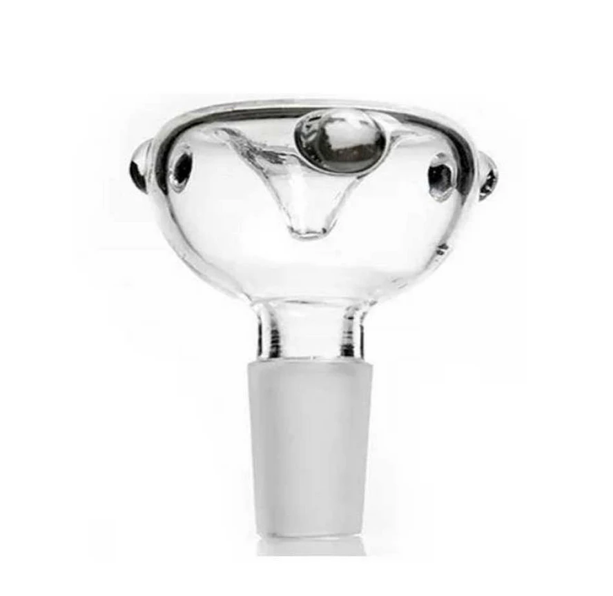 Diamond Leaf - Glass Waterpipe Bowl Main Image
