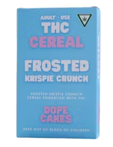 Dope Cakes Cereal - Frosted Krispie Crunch (120MG)