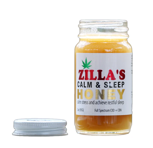 ZILLAS - Zillas - CALM & SLEEP THC Honey (200MG 1:1:1) Main Image
