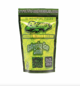 Bud'ibles -  Extremely Sour Diesel Buds - Edible - 100mg