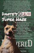 Dante's Super Haze *Delivered Exclusive 4% Terps* | 2 x 0.5g Prerolls | TAXES INCLUDED