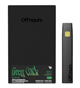 Off Hours - AIO Vape 1g - Green Crack - Sativa