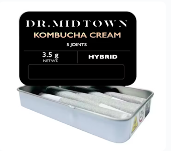 DR. MIDTOWN - Dr.Midtown | Kombucha Cream- Pre-roll (5pk) | 3.5g