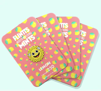 Flints - Lemon | Mouth Watering Mints (Flintts Mints)