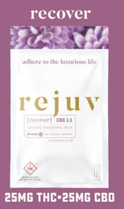 Rejuv - Rejuv | Recover | CBD 1:1 Transdermal Patch 