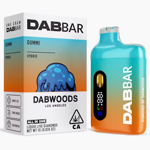 DABWOODS - Dabwoods - 1g Liquid Diamonds AIO - Gummi