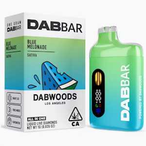 DABWOODS - Dabwoods - 1g Liquid Diamonds AIO - Blue Melonade