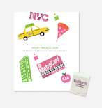 KushKards - "New York City Print Pre Roll Card" - Accessories