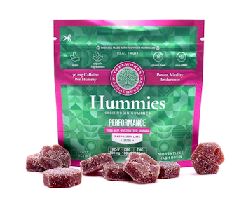 Treeworks - Performance Hummies 1:1:1 THC:CBG:THCV - 100mg Rosin Gummies - Treeworks